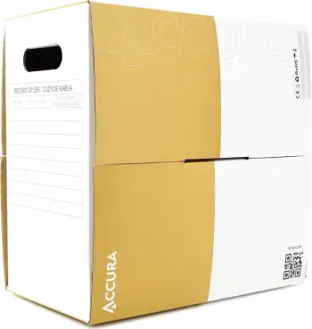 Kabllo rrjeti Accura CCA, Kategoria 5e, 305m, jeshile