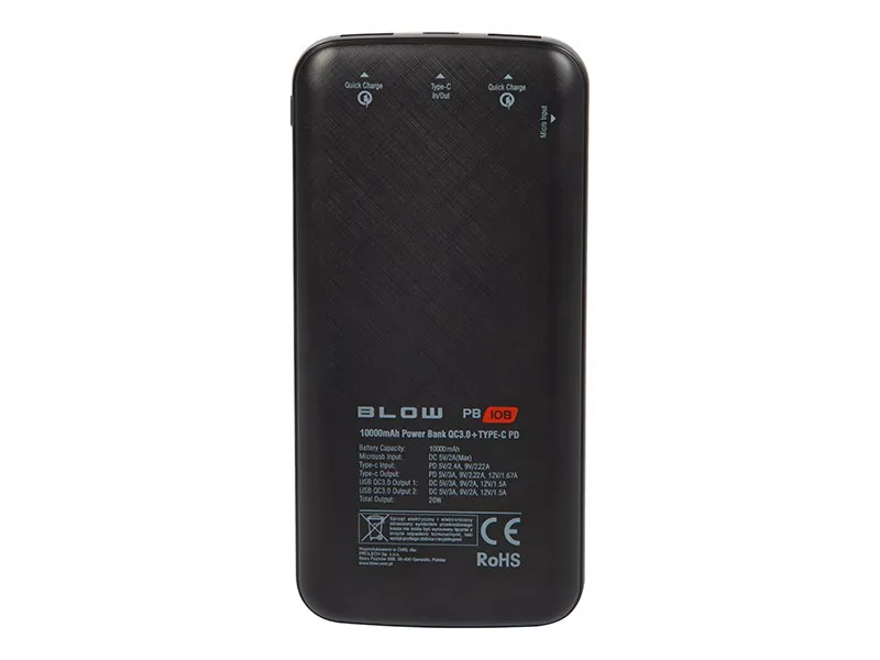 Powerbank Blow, 10000mAh, 20W - 3
