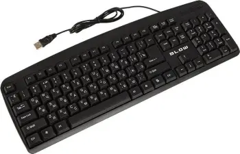 Tastierë Blow KP-104, me kabllo, RU, e zezë