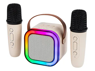 Altoparlant Bluetooth Bluetooth KARAOKE RGB 10W - 1