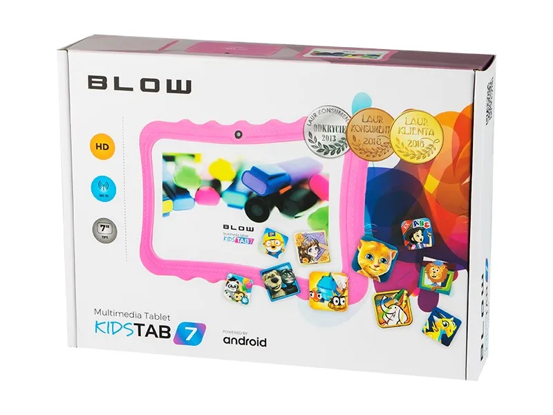 Tablet Blow Kidstab 7.2, 2GB/32GB, rozë + mbrojtëse - 5