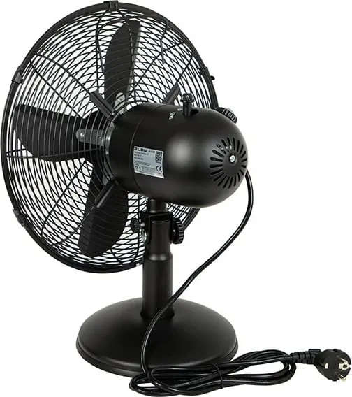 Ventilator tavoline BLOW 44-658#, 12 inç (30cm), 50W, i zi - 3