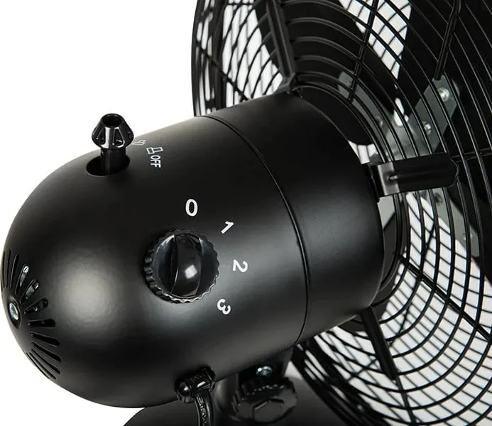 Ventilator tavoline BLOW 44-658#, 12 inç (30cm), 50W, i zi - 6