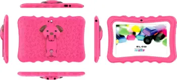 Tablet BLOW KidsTAB7 V2, 7", 4/32GB, Android, rozë me mbështjellës