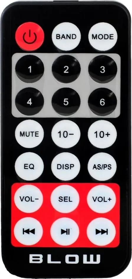 Radio veture Blow AVH CLASSIC, e zezë - 3