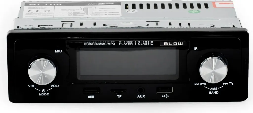 Radio veture Blow AVH CLASSIC, e zezë - 6