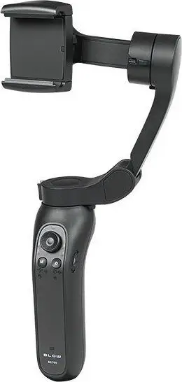 Stabilizator për telefon Blow Gimbal GB700, mbajtje deri 280 g, 3 akse, i zi
