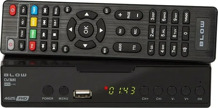 Dekoder TV Blow 4625FHD, DVB T T2, Full HD, i zi - 1