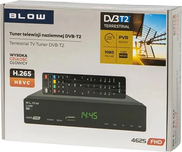 Dekoder TV Blow 4625FHD, DVB T T2, Full HD, i zi - 2