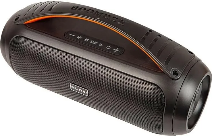 Kuti zanore portative Boombox Karaoke, Bluetooth, USB SD, e zezë - 2