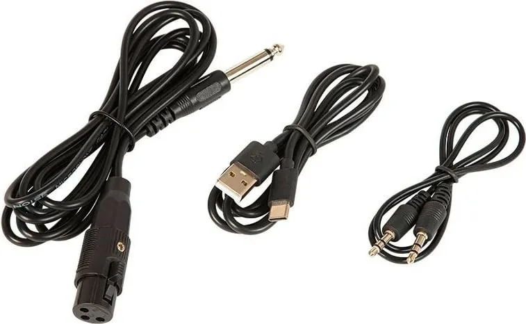 Kuti zanore portative Boombox Karaoke, Bluetooth, USB SD, e zezë - 4