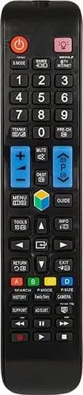 Pilot universal Blow 3990 për Samsung, për TV VCR DVR, në blister, i zi