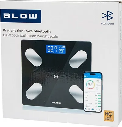 Peshore banjoje Blow Bluetooth, 180kg, inteligjente, e bardhë - 5