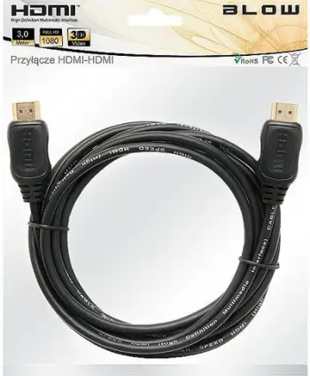 Kabllo HDMI Blow, 3 m, e zezë