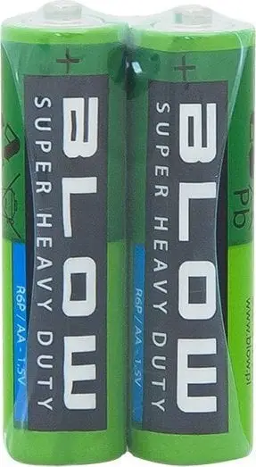 Bateri AA Blow Super Heavy Duty R6, 1.5V, set 2 copë