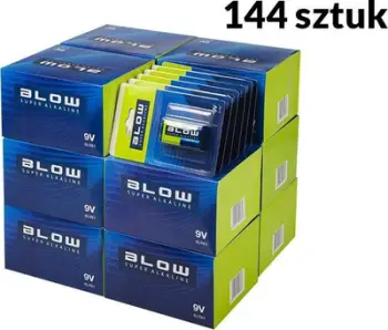 Bateri alkaline Blow Super Alkaline 9V 6LR61, paketim blister