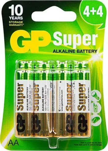 Bateri alkaline Blow 82-627, AA, 1.5V, set 8 copë