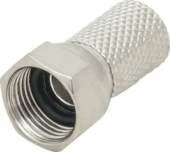 Prizë F Blow 2838, për kabllo koaksial 6.8mm, bakër, me gasket