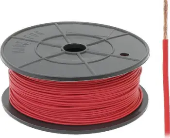 Kabllo automjeti Blow 73-206 FLRY-b, 0.50mm², 50V, e kuqe
