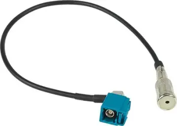 Adapter antene Blow 0870, VW RNS2 dhe MFD2, FAKRA në ISO, i zi