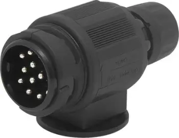 Prizë rimorkioje Blow 4624, plastike 13 pin, 12V, e zezë