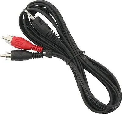 Kabllo audio Blow 02642, Jack 3.5mm në RCA x2, 1.5m, e zezë - 1