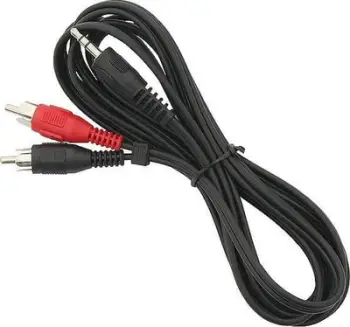 Kabllo audio Blow 02642, Jack 3.5mm në RCA x2, 1.5m, e zezë
