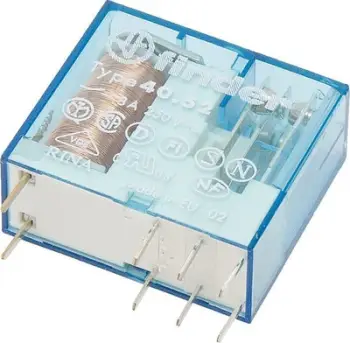 Relai Finder Blow 3416 F40.52.9.012, 12V DC, 15A, gri