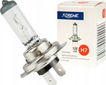Llambë auto Xtreme H7, 12V, 55W, transparente