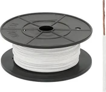 Kabllo elektrike Blow 73-104 FLRY-b, 0.35 mm², 100 m, e bardhë