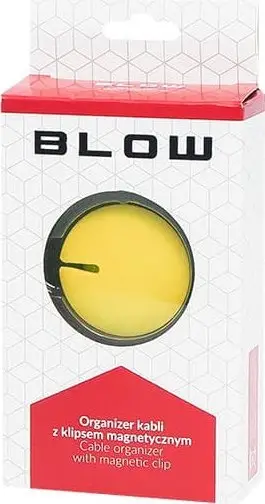 Organizues kabllosh Blow 42-118, me kapëse magnetike, i verdhë