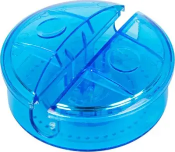 Organizer kabllosh Blow 42-103, plastikë, mbledhës rrotullues, blu