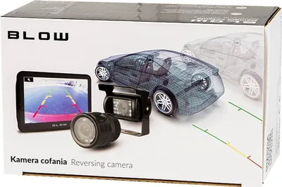 Kamerë parkimi Blow BVS-546, me kabllo, IP67, e zezë - 3