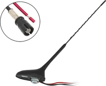 Antena veture Blow 22-694, universale FM AM, 40cm, e zezë