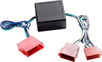 Adapter audio për veturë Blow 0346, sistem aktiv ISO, për Audi Porsche Seat VW, i zi