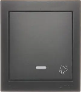Buton zile Kontakt-Simon Aquaclick ACD1L/49, 10 AX 250 V, me ndriçim, i zi