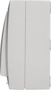 Ndërprerës muri Kontakt-Simon Aquaclick Button Light, me ndriçim, IP44, i bardhë - 2