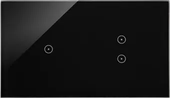 Kornizë prekjeje Kontakt-Simon Simon Touch S54 DSTR213/73, 2 module, 3 zona prekjeje, solidified lava