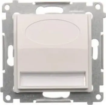 Spot LED Kontakt Simon Simon 54 DOS14B.01/11, 0.4W, 14V DC, e bardhë