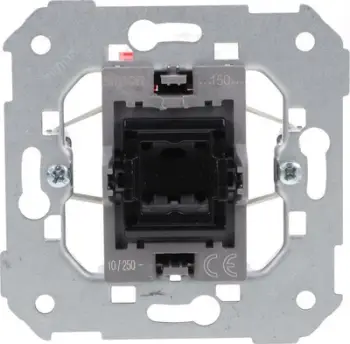 Buton momental Kontakt-Simon Simon 82 7700150-039, 10A 250V, montim i fshehtë, i bardhë