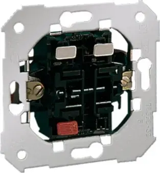 Ndarës kryq i dyfishtë Kontakt Simon 82 7502251-039, 10AX, 250V, i bardhë