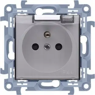Prizë e vetme Kontakt-Simon Simon 10 CGZ1BC.01/11A, IP44, 16A, me kapak transparent, e bardhë