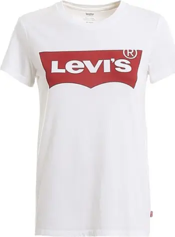Maicë për femra Levi's The Perfect Tee, S, e bardhë