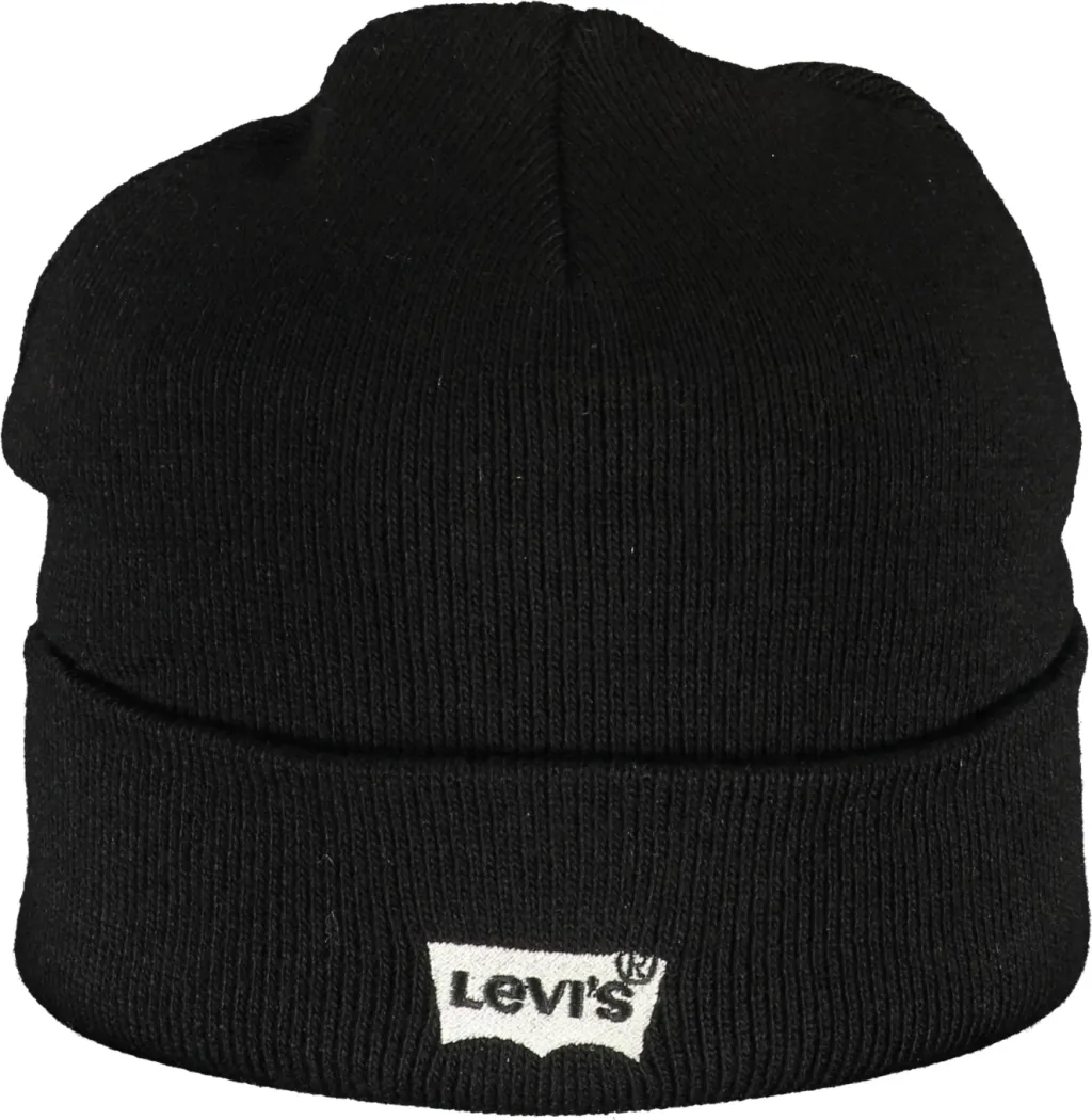 Kapelë Levi's beanie për meshkuj, e zezë - 1