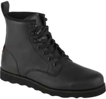 Këpucë të larta Levi's Darrow Wedge 234734-700-559, lëkurë natyrale, për meshkuj, të zeza, nr 44
