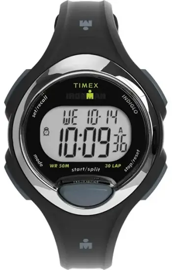 Orë digjitale Timex Ironman TW2W17300, e zezë