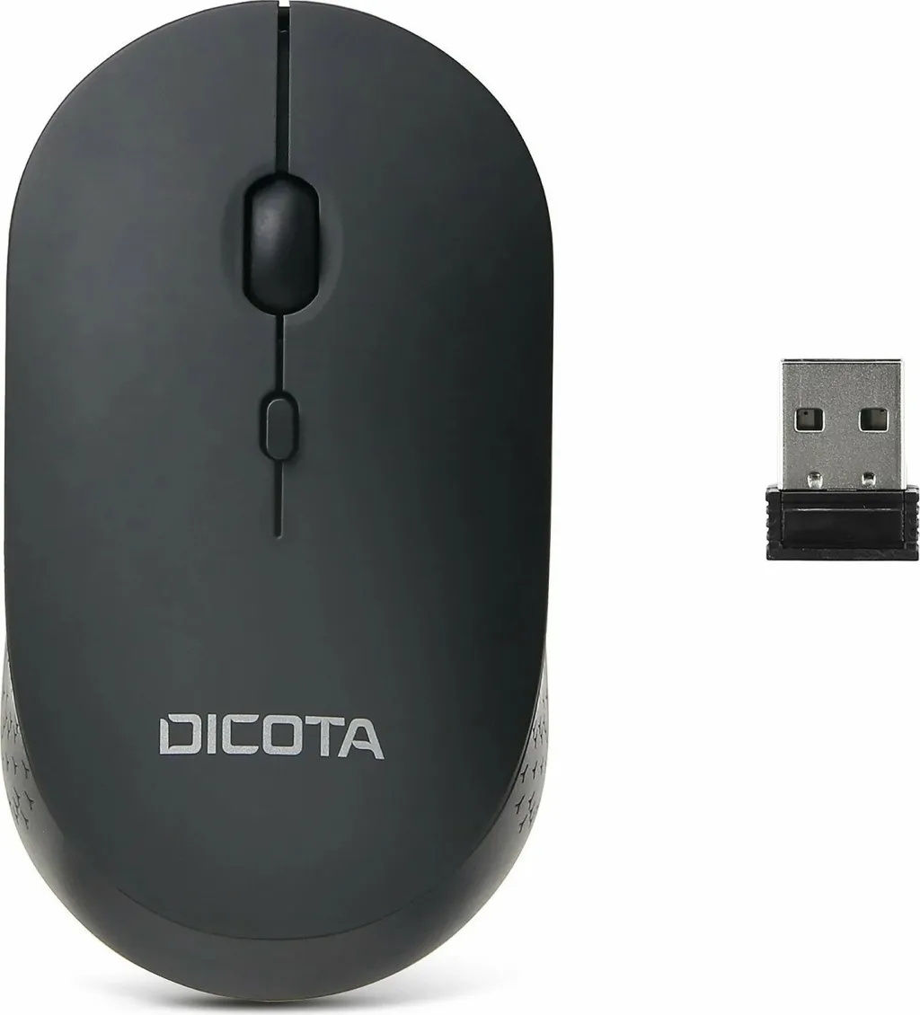 Maus DICOTA Silent V2, Wireless, 1600 DPI, i zi - 4