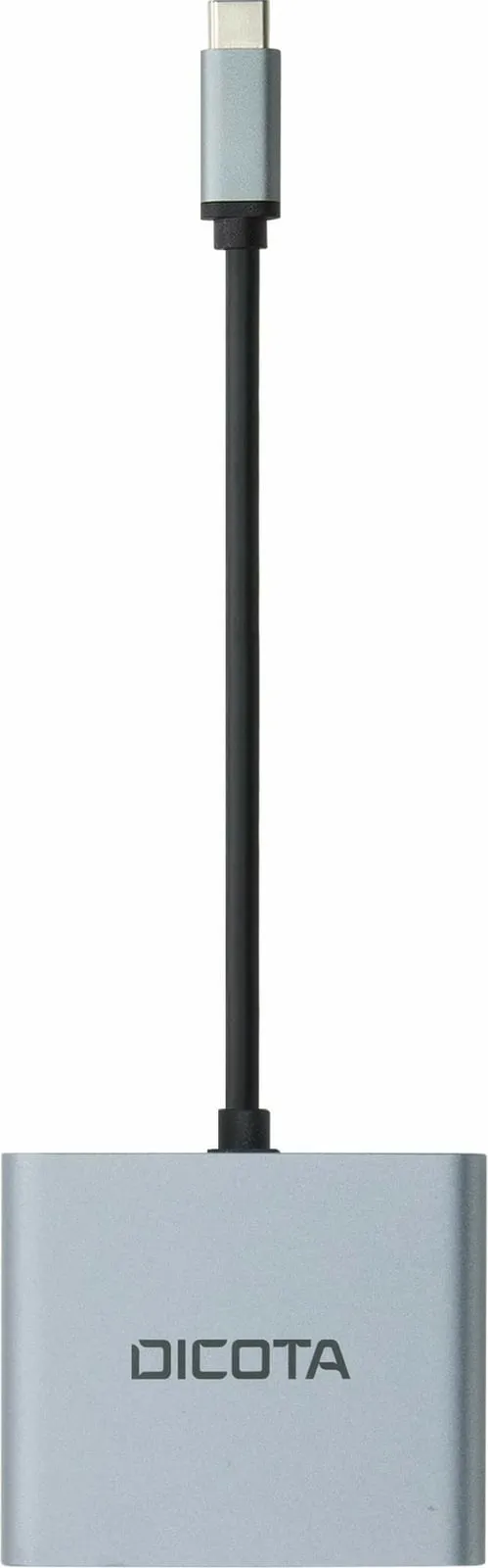 Stacion docking USB-C Dicota, 4-në-1, 4K HDMI, 100W PD, i hirtë - 4