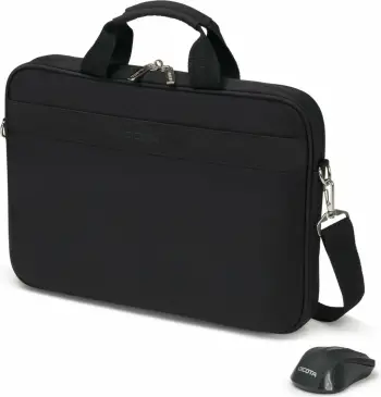 Çantë për laptop Dicota 15,6", + maus wireless, e zezë