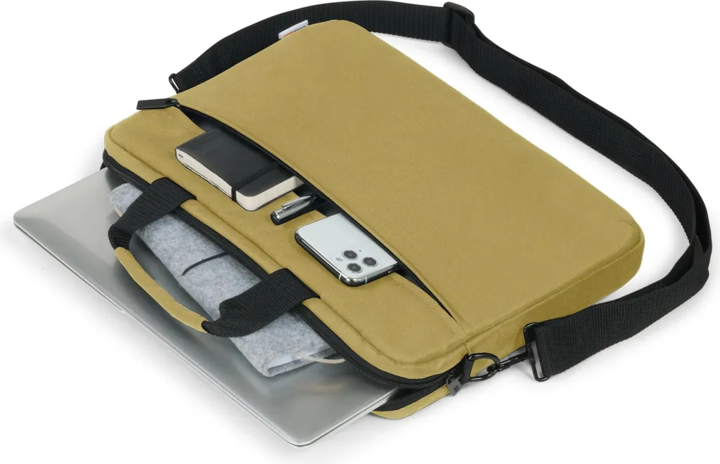 Çantë messenger DICOTA BASE XX D31960, 14.1 inç, kafe/camel - 5